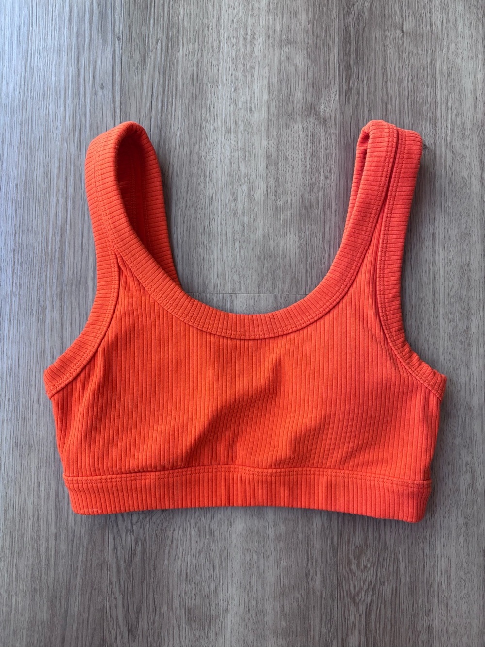 ALO yoga wellness bra Tangerine/Orange Size XS View 2